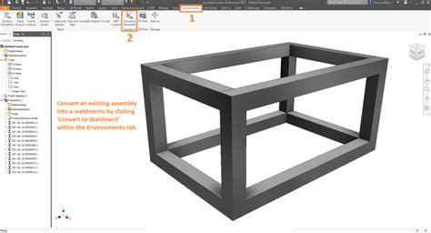 inventor weld sheet metal|convert weldment to assembly inventor.